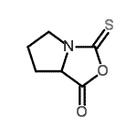 CAS#: 65815-12-5， 3-Thioxotetrahydro-1H-pyrrolo[1,2-c][1,3]oxazol-1-one
