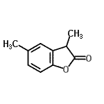 CAS#: 65817-25-6， 3,5-Dimethyl-1-benzofuran-2(3H)-one