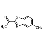 CAS#: 65840-55-3， 1-(5-Methyl-1,3-benzothiazol-2-yl)ethanone