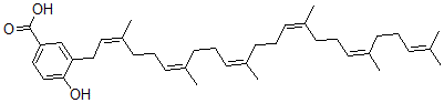 CAS#: 65848-03-5， 3-Hexaprenyl-4-Hydroxybenzoic Acid