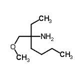 CAS#: 65857-38-7， 3-(Methoxymethyl)-3-heptanamine