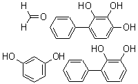 CAS#: 65876-95-1， Formaldehyde, polymer with 3-phenylpyrocatechol, 4-phenylpyrogallol and resorcinol