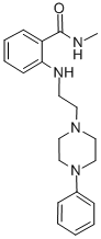 CAS#: 65883-73-0， N-Methyl-2-((2-(4-Phenyl-1-Piperazinyl)Ethyl)Amino)Benzamide