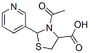 CAS#: 65897-42-9， 3-Acetyl-2-Pyridin-3-Ylthiazolidine-4-Carboxylic Acid