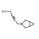 CAS 登录号：659736-75-1， 4-(3-氮杂双环[3.1.0]己-3-基)-2-丁炔-1-醇