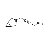 CAS#: 659736-77-3， 4-(3-Azabicyclo[3.1.0]hex-3-yl)-2-butyn-1-amine