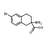 CAS#: 659736-91-1， 2-Amino-6-bromo-1,2,3,4-tetrahydro-2-naphthalenecarboxylic acid