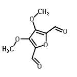 CAS#: 65990-57-0， 3,4-Dimethoxy-2,5-furandicarbaldehyde