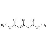 CAS#: 66016-88-4， Dimethyl (2Z)-3-chloro-2-pentenedioate