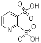 CAS#: 6602-53-5， 2,3-Pyridinedisulfonicacid
