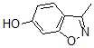 结构式 CAS# 66033-92-9, 3-甲基-1,2-苯并异恶唑-6-醇