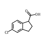 CAS#: 66041-26-7， 5-chloroindane-1-carboxylic acid