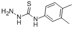structure of CAS# 6610-33-9, N-(3,4-Dimethylphenyl)Hydrazinecarbothioamide;Nsc158355;Oprea1_429830;St5410185