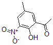 结构式 CAS# 66108-30-3, 1-(2-羟基-5-甲基-3-硝基苯基)-乙酮