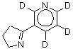 CAS#: 66148-17-2， 3-(3,4-Dihydro-2H-pyrrol-5-yl)(<sup>2</sup>H<sub>4</sub>)pyridine