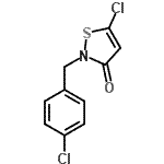 CAS#: 66159-95-3， 5-Chloro-2-(4-chlorobenzyl)-1,2-thiazol-3(2H)-one