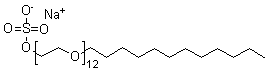CAS#: 66161-57-7， Sodium lauryl dodeca(oxyethyl) sulfate