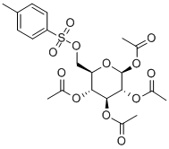 CAS#: 6619-10-9， 1,2,3,4-Tetra-O-Acetyl-6-O-Tosyl-beta-D-Glucopyranose