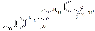 CAS#: 66214-48-0， Sodium 3-[[4-[(4-Ethoxyphenyl)Azo]-3-Methoxyphenyl]Azo]Benzenesulphonate
