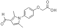 CAS#: 662154-28-1， [4-(3-Formyl-2,5-dimethyl-1H-pyrrol-1-yl)phenoxy]acetic acid