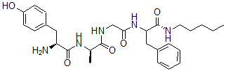 CAS#: 66229-24-1， L-Tyrosyl-D-alanylglycyl-N-pentyl-L-Phenylalaninamide