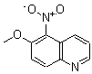 CAS#: 6623-91-2， 6-Methoxy-5-Nitro-Quinoline