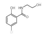 CAS#: 6626-89-7， (2-Hydroxyethyl)-5-Chloro-2-Hydroxy-N-Benzamide