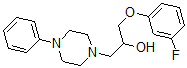 CAS#: 66307-48-0， alpha-[(3-Fluorophenoxy)Methyl]-4-Phenyl-1-Piperazineethanol