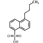 CAS#: 66375-38-0， 5-Butyl-1-naphthalenesulfonic acid