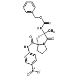 CAS#: 66382-56-7， benzyl N-[(1S)-1-methyl-2-[(2S)-2-[(4-nitrophenyl)carbamoyl]pyrrolidin-1-yl]-2-oxo-ethyl]carbamate