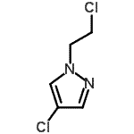 CAS#: 663941-71-7， 4-Chloro-1-(2-chloroethyl)-1H-pyrazole