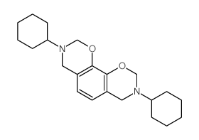CAS 登录号：6641-21-0， 3,8-二环己基-2,4,7,9-四氢-[1,3]恶嗪并[5,6-h][1,3]苯并恶嗪