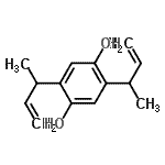 CAS#: 664324-50-9， 2,5-Di(3-buten-2-yl)-1,4-benzenediol
