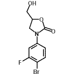 CAS#: 665003-40-7， 3-(4-Bromo-3-fluorophenyl)-5-(hydroxymethyl)-1,3-oxazolidin-2-one