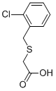 CAS#: 66516-65-2， [[ (2-Chlorophenyl)Methyl]Thio]-Acetic Acid