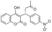结构式 CAS# 66556-77-2, (R)-(+)-醋硝香豆素