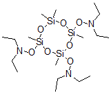 CAS#: 66558-73-4， N,N',N''-[(2,4,6,8,8-Pentamethylcyclotetrasiloxane-2,4,6-Triyl) Tris(Oxy)]Tris[N-Ethyl-Ethanamine
