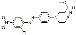 CAS#: 6657-37-0， Methyl N-[4-[(2-Chloro-4-Nitrophenyl)Azo]Phenyl]-N-(2-Cyanoethyl)-beta-Alaninate