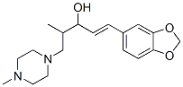 CAS#: 66596-56-3， 1-(3,4-Methylenedioxyphenyl)-4-Methyl-5-(4-Methyl-1-Piperazinyl)-1-Penten-3-Ol