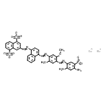 CAS#: 6661-42-3， Disodium 3-{[4-({4-[(2,4-Diamino-5-Nitrophenyl)Diazenyl]-5-Methoxy-2-Methylphenyl}Diazenyl)-1-Naphthyl]Diazenyl}-1,5-Naphthalenedisulfonate