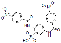 CAS#: 6661-57-0， 2,5-Bis[(4-Nitrobenzoyl)Amino]-Benzenesulfonic Acid
