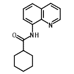 CAS#: 666212-75-5， N-(8-Quinolinyl)cyclohexanecarboxamide