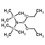CAS#: 66628-81-7， Diethyl bis(trimethylsilyl)phosphoramidoite