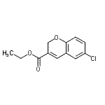 CAS#: 66670-54-0， Ethyl 6-chloro-2H-chromene-3-carboxylate
