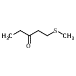CAS#: 66735-69-1， 1-(Methylsulfanyl)-3-pentanone