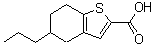CAS#: 667436-13-7， 5-Propyl-4,5,6,7-tetrahydro-1-benzothiophene-2-carboxylic acid