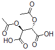 structure of CAS# 66749-60-8, (+)-Diacetyl-D-Tartaric Acid;(+)-DIACETYL-D-TARTARIC ACID