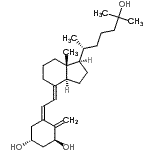 CAS#: 66772-14-3， (1S,3R,5Z,7E)-9,10-Secocholesta-5,7,10-triene-1,3,25-triol