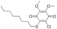 CAS#: 66777-02-4， 5-Chloro-2,3-Dimethoxy-6-(Octylthio)-1,4-Benzoquinone