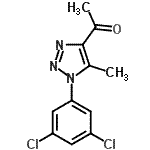 CAS#: 667865-24-9， 1-[1-(3,5-Dichlorophenyl)-5-methyl-1H-1,2,3-triazol-4-yl]ethanone